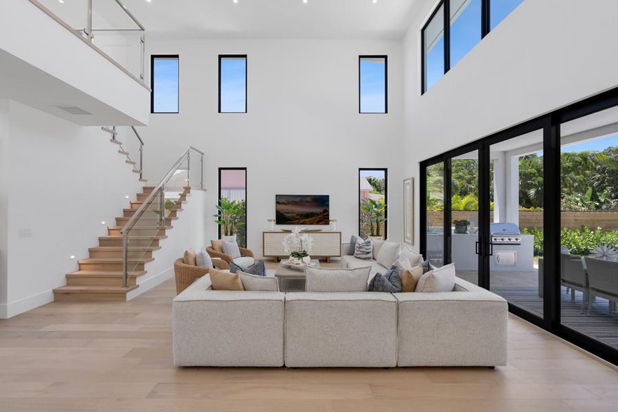 Furnished interior view inside a new home in , West Palm Beach (Image 24). Furnished interior view inside a new home in , West Palm Beach (Image 24).