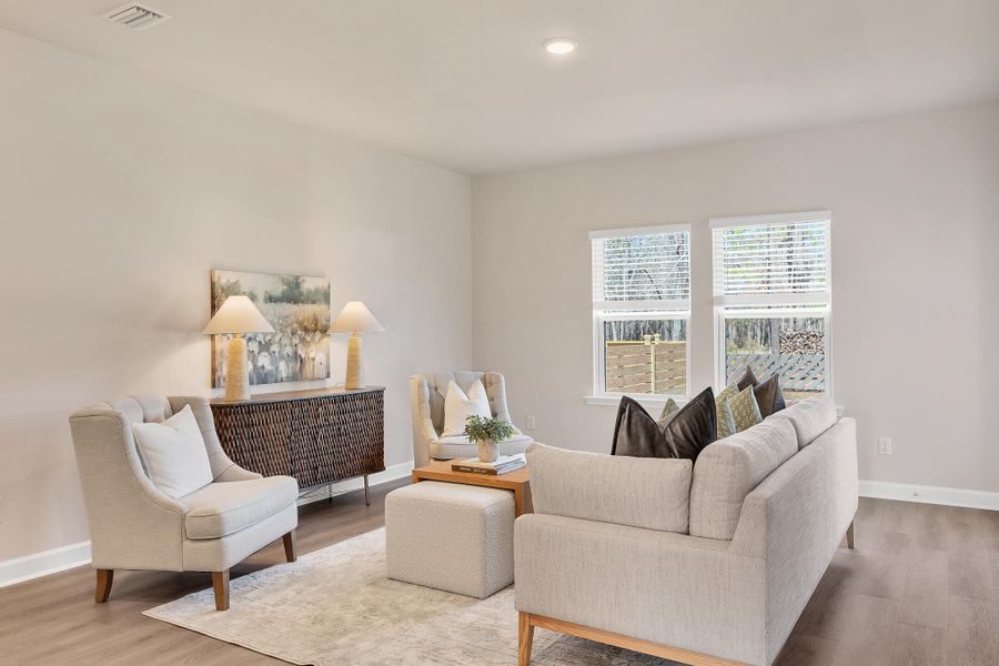 Furnished interior view inside a new home in , Summerville (Image 8).