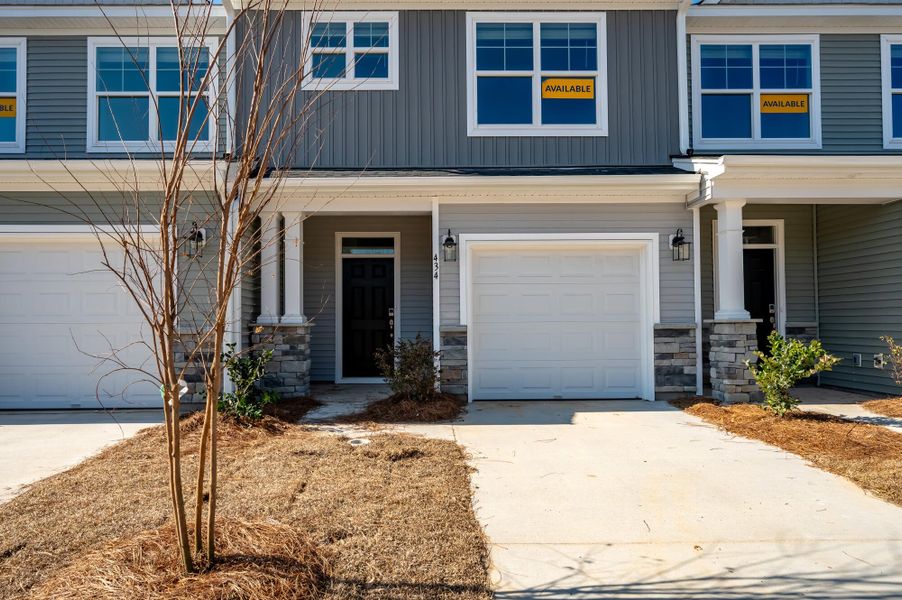 Exterior details and patio area of a home in The Landings at Montague, Goose Creek (Image 3).