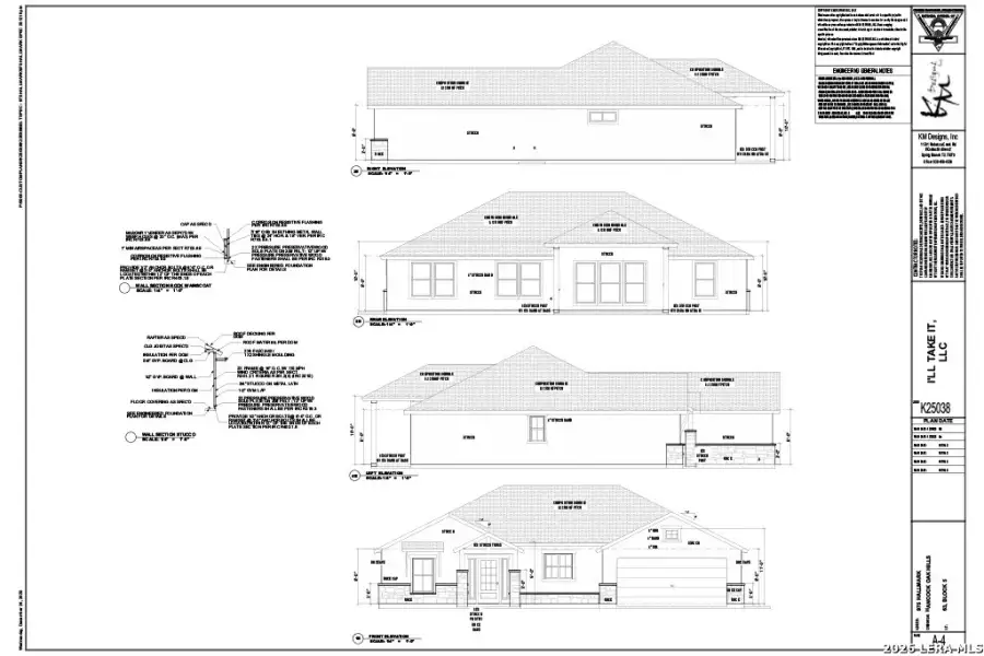 Exterior rendering of this home design in , Canyon Lake, TX (Image 2).