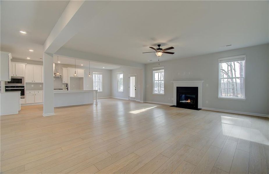 Spacious, unfurnished interior of a new home in Trinity Park, McDonough (Image 22).