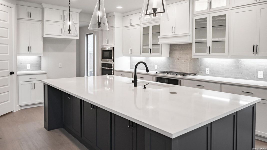 Furnished interior view inside a new home in Hidden Canyon, San Antonio (Image 11).
