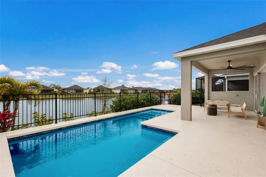 Exterior details and patio area of a home in , Parrish (Image 27). Exterior details and patio area of a home in , Parrish (Image 27).