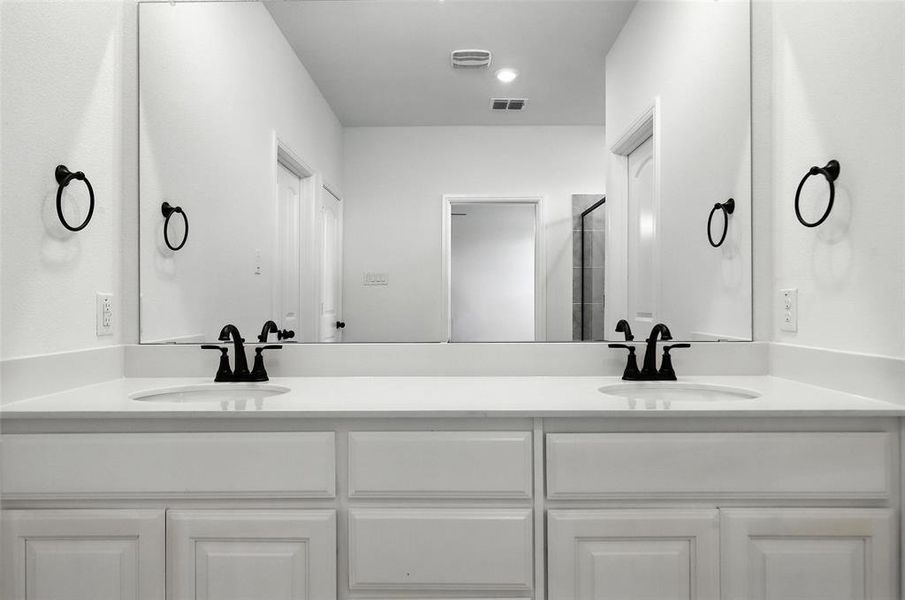 Furnished interior view inside a new home in Stoneview, Glen Rose (Image 8). Furnished interior view inside a new home in Stoneview, Glen Rose (Image 8).