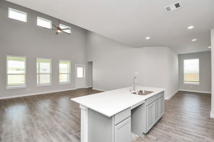 Sample photo of completed home with similar floor plan. As-built interior colors and selections may vary.