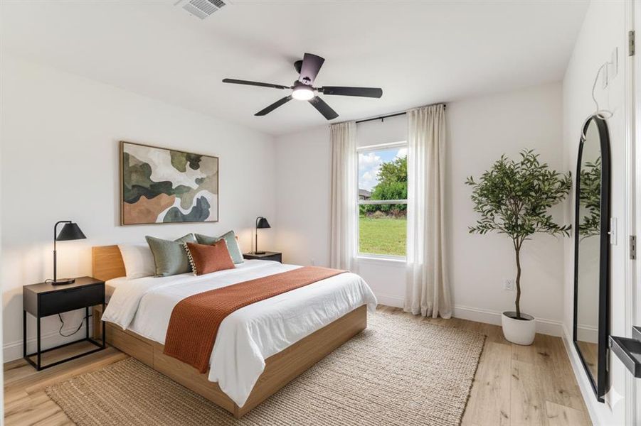 Furnished interior view inside a new home in , Roxton (Image 9).