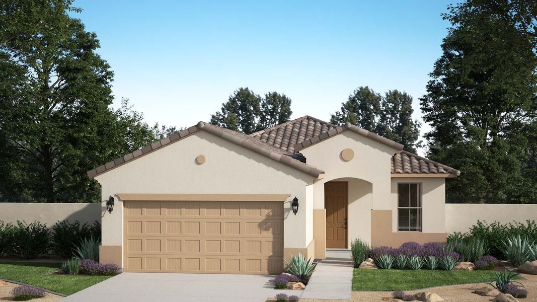 Spanish Elevation | Madera | The Villages at North Copper Canyon – Canyon Series | Surprise, AZ | Landsea Homes