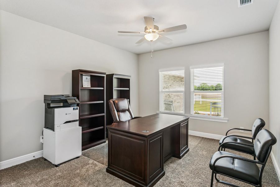 Furnished interior view inside a new home in Walther Reserve, Milton (Image 10).
