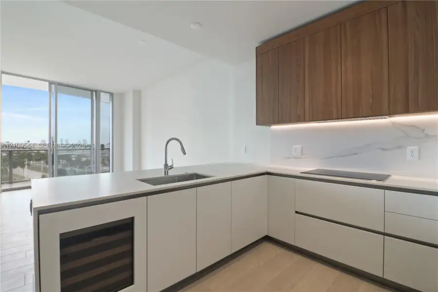 Furnished interior view inside a new home in , Miami (Image 13).