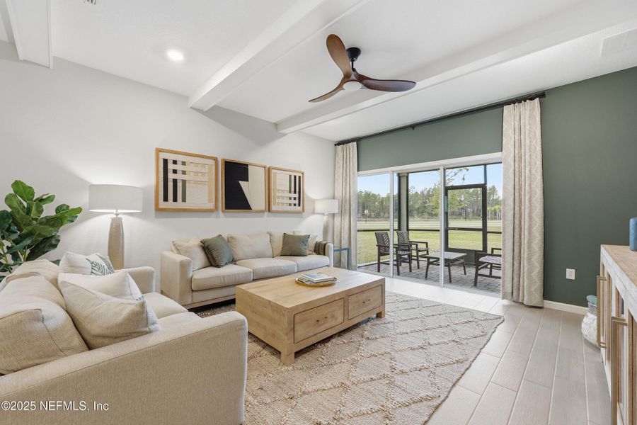 Furnished interior view inside a new home in St Augustine Lakes: St Augustine Lakes 40S, St. Augustine (Image 16).