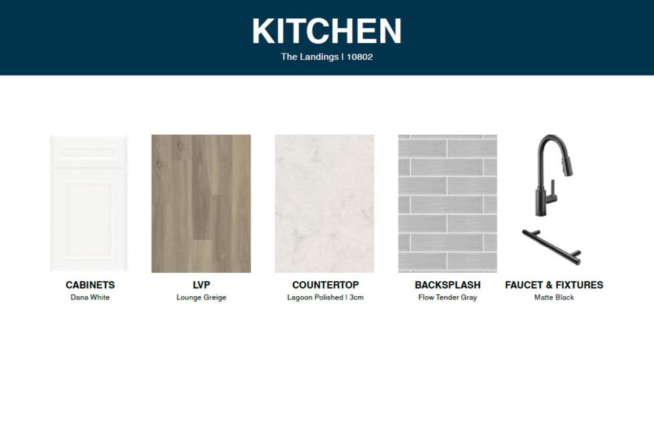 Sample of building materials used in homes in The Landings at Saint Johns, St. Johns (Image 13).