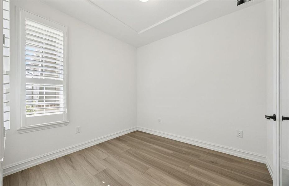 Study with large windows.