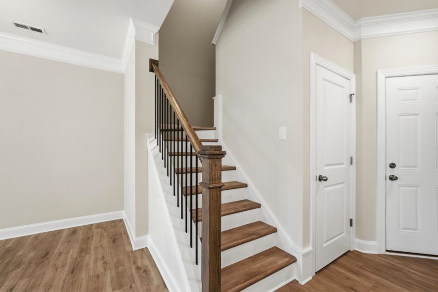 Spacious, unfurnished interior of a new home in Harrisburg Village Townhomes, Harrisburg (Image 13). Spacious, unfurnished interior of a new home in Harrisburg Village Townhomes, Harrisburg (Image 13).