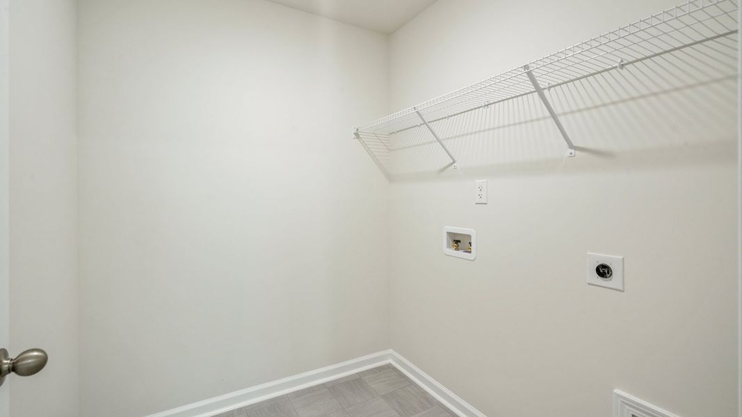 Spacious, unfurnished interior of a new home in Baker Farm, Youngsville (Image 28). Spacious, unfurnished interior of a new home in Baker Farm, Youngsville (Image 28).