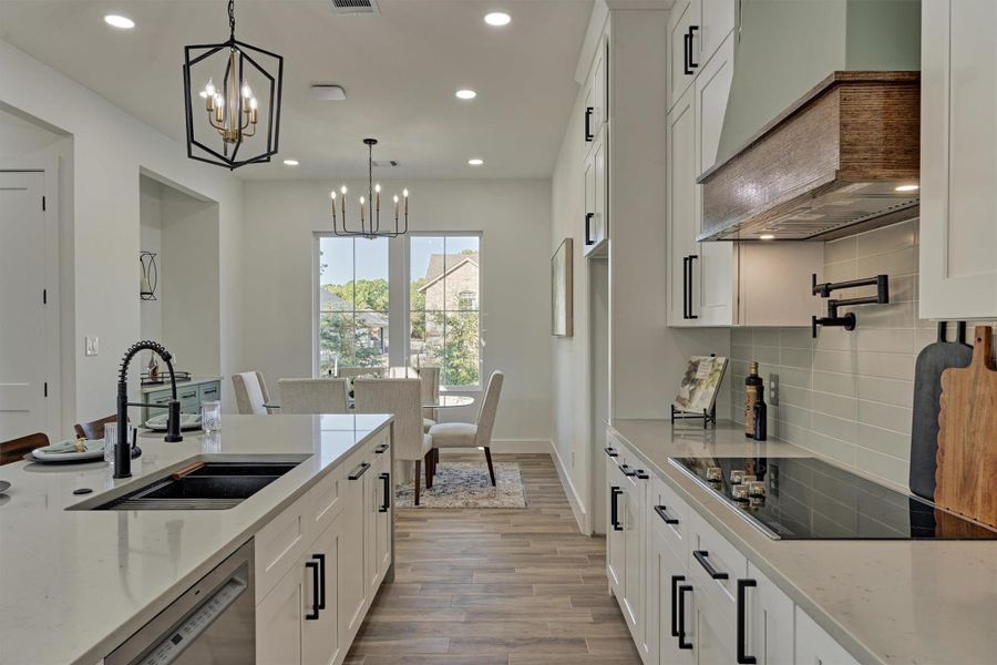 Furnished interior view inside a new home in , Montgomery (Image 17).