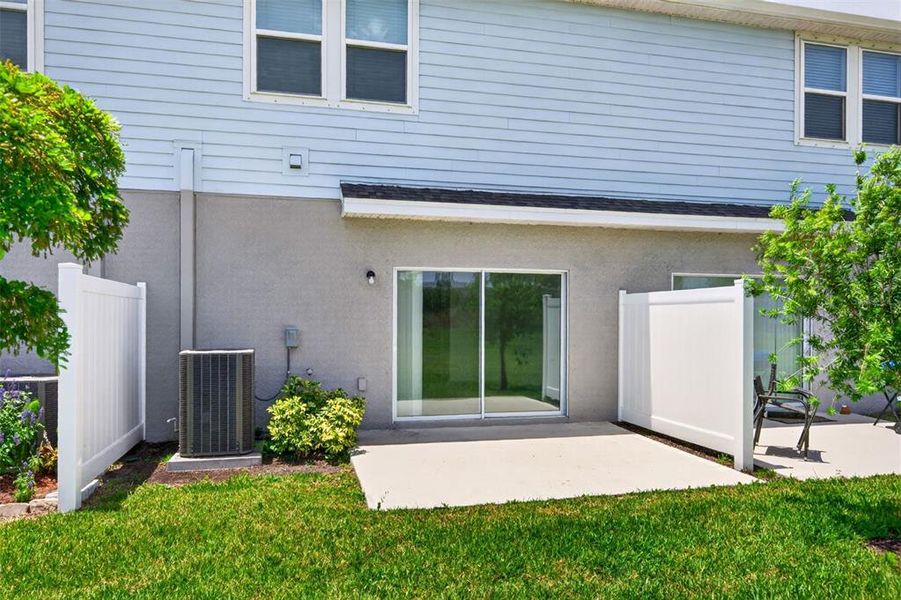 Exterior details and patio area of a home in , Bradenton (Image 3). Exterior details and patio area of a home in , Bradenton (Image 3).