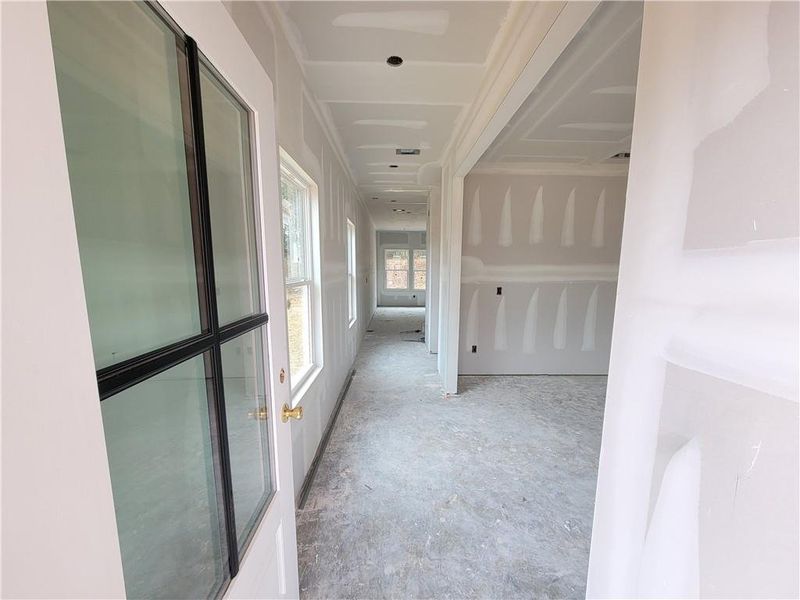 In-progress construction of a new home in The Estates at Casteel, Bethlehem, GA (Image 9).