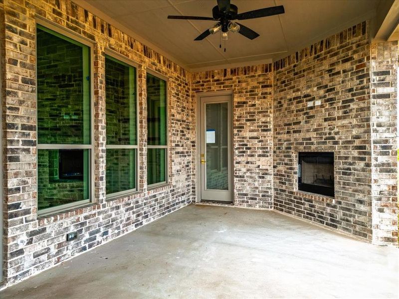 Exterior details and patio area of a home in , Granbury (Image 30). Exterior details and patio area of a home in , Granbury (Image 30).