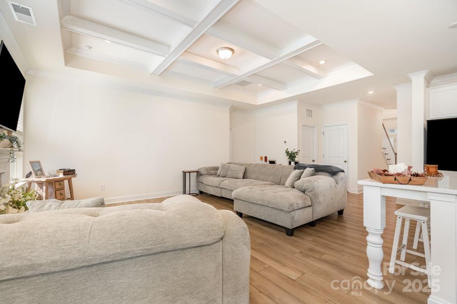 Furnished interior view inside a new home in , Clover (Image 24).