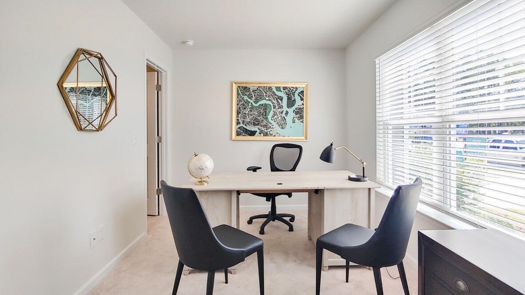 Furnished interior view inside a new home in Garbon Fields, Summerville (Image 23).