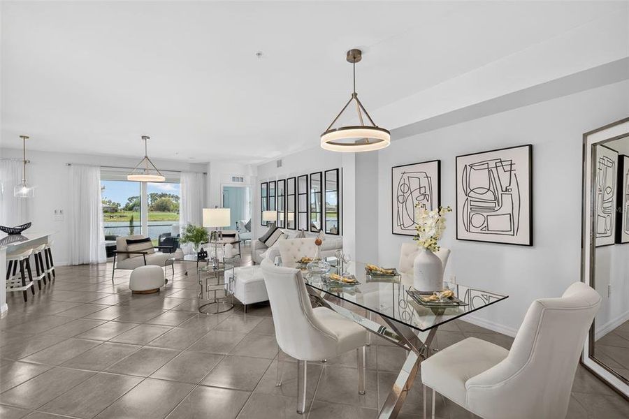 Furnished interior view inside a new home in , Punta Gorda (Image 18).