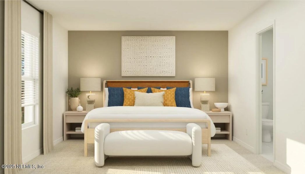 Furnished interior view inside a new home in Resilience at Palm Coast, Palm Coast (Image 9). Furnished interior view inside a new home in Resilience at Palm Coast, Palm Coast (Image 9).