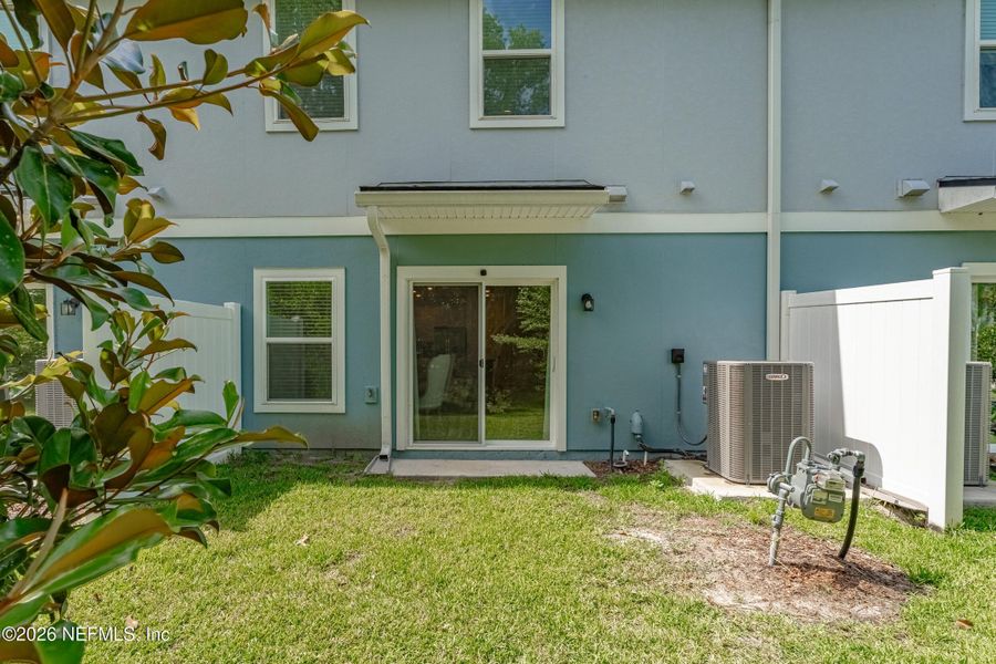 Exterior details and patio area of a home in , Jacksonville (Image 4). Exterior details and patio area of a home in , Jacksonville (Image 4).