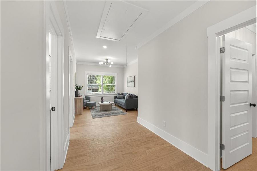 Spacious, unfurnished interior of a new home in , Decatur (Image 35). Spacious, unfurnished interior of a new home in , Decatur (Image 35).