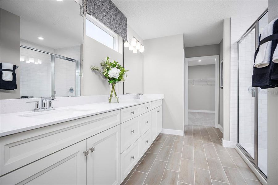 Furnished interior view inside a new home in The Palms at Venetian Bay, New Smyrna Beach (Image 8).