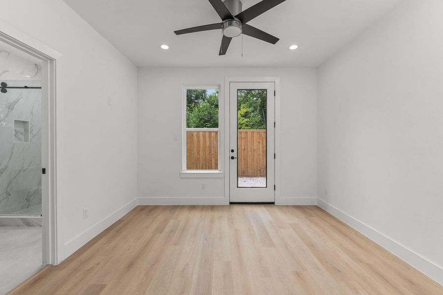 First Bedroom on ground floor