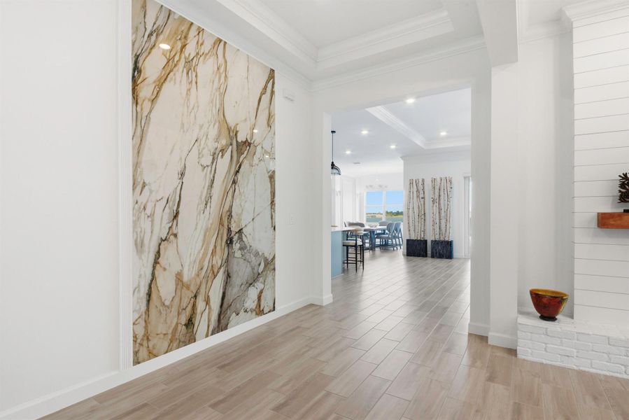 Spacious, unfurnished interior of a new home in Arden: The Waterford Collection, Loxahatchee (Image 21).