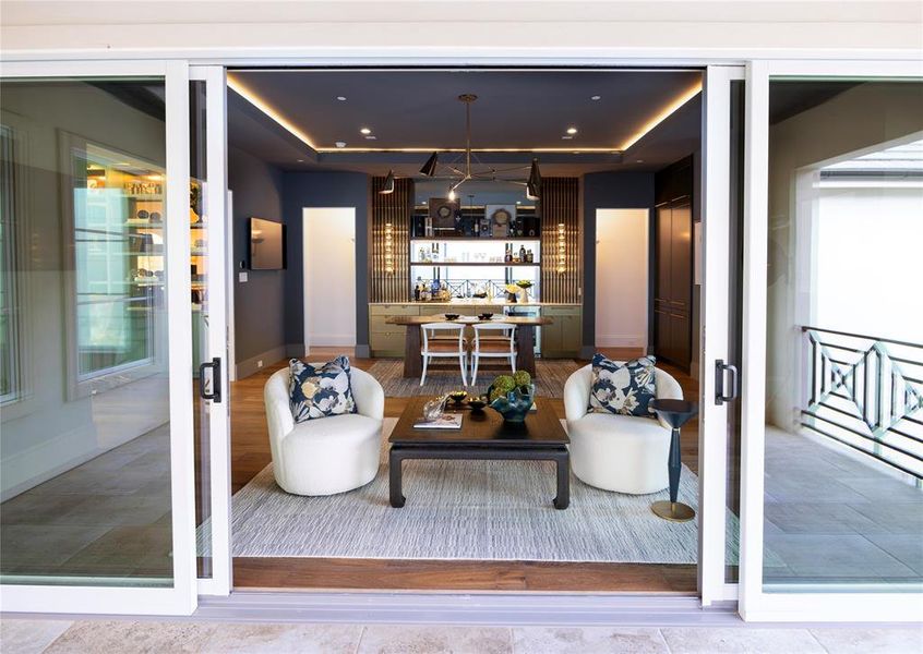 Exterior details and patio area of a home in , Southlake (Image 3).