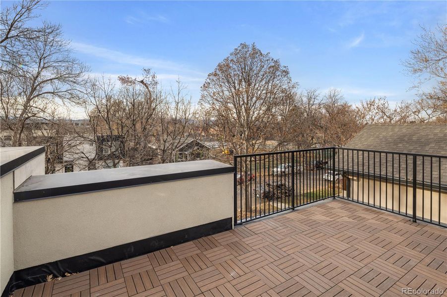 Exterior details and patio area of a home in , Denver (Image 24).