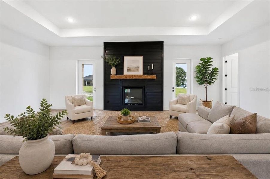 Furnished interior view inside a new home in , Ocala (Image 11).