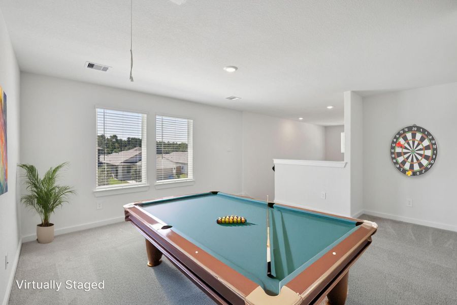 Photo is not of the actual home, but is an inspirational photo of builder’s model home and may depict options, furnishings, and/or decorator features that are not included