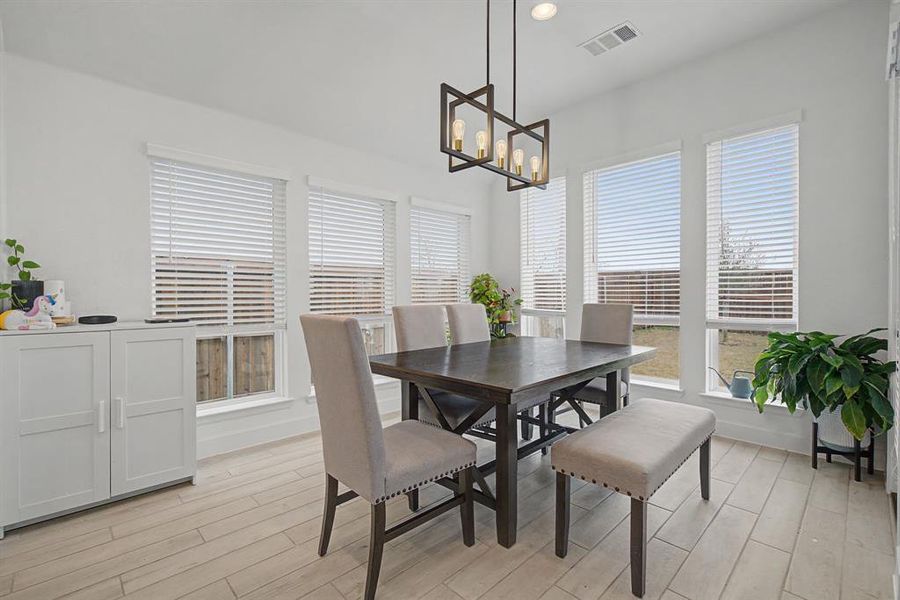 Furnished interior view inside a new home in North Sky, Celina (Image 18).