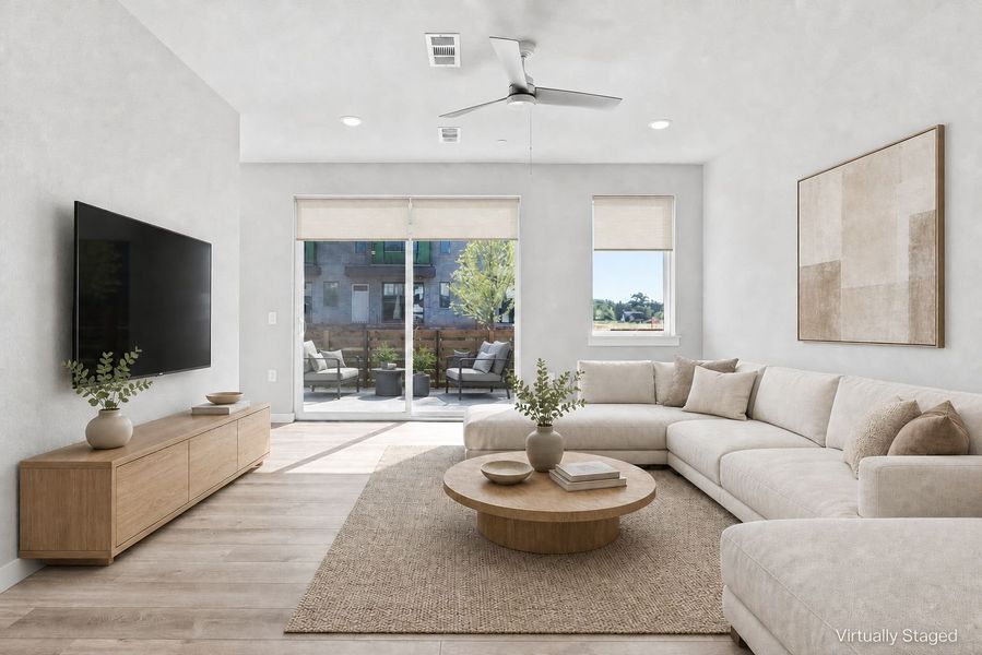 Furnished interior view inside a new home in Ten Mile Creek, Celina (Image 5).