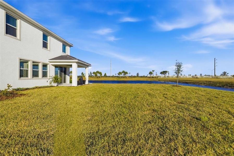 Exterior details and patio area of a home in Star Farms at Lakewood Ranch, Lakewood Ranch (Image 31).