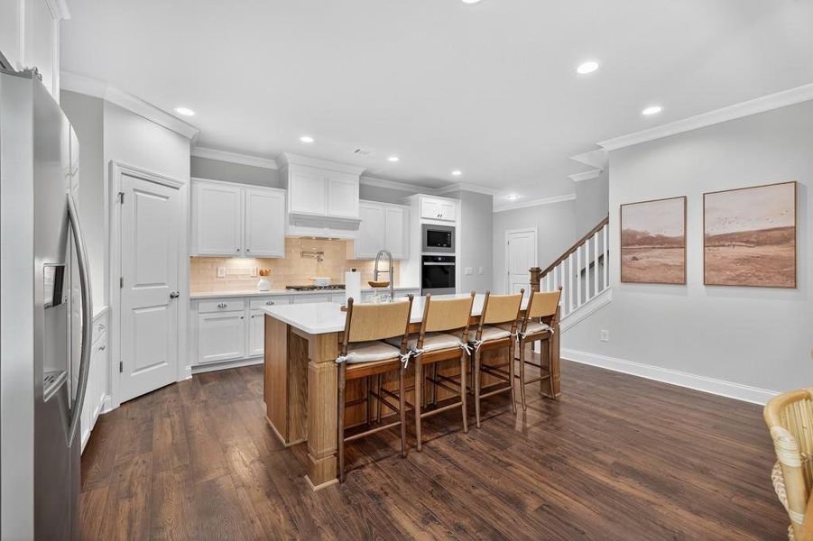 Furnished interior view inside a new home in Hemingway, Flowery Branch (Image 5).