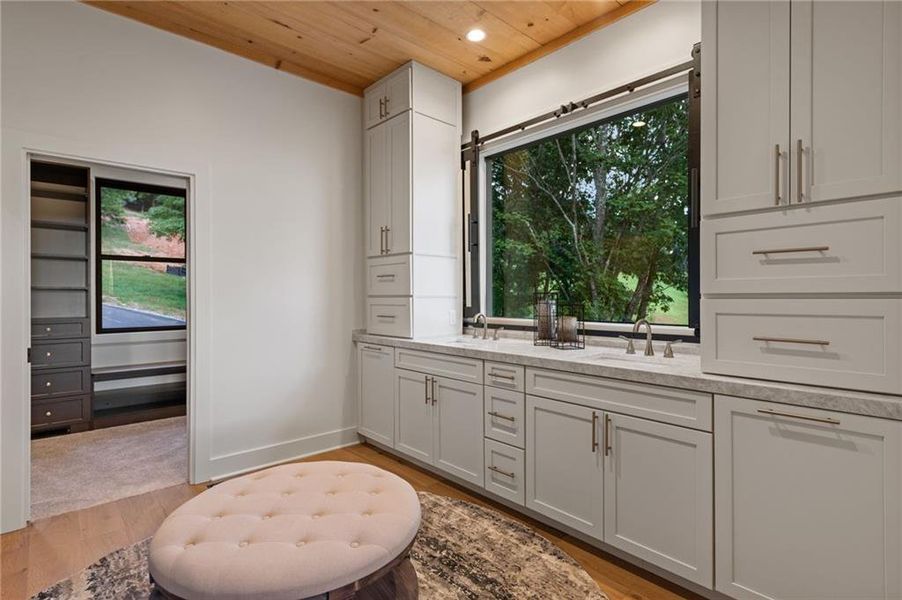 Furnished interior view inside a new home in , Morganton (Image 31).
