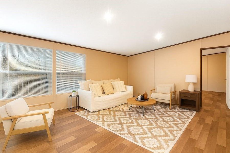 Furnished interior view inside a new home in , Ellijay (Image 5).