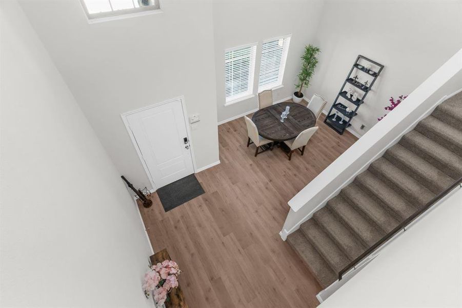 Furnished interior view inside a new home in , Aubrey (Image 10).