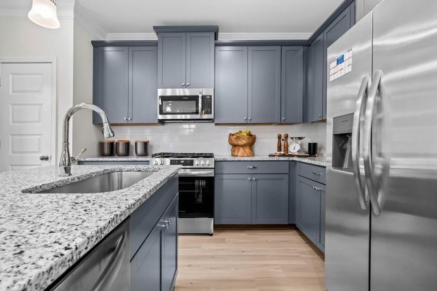 Furnished interior view inside a new home in Kingston Park, Kingston (Image 43).
