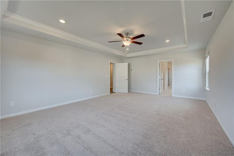 Spacious, unfurnished interior of a new home in Cambria at Traditions, Hampton (Image 16).