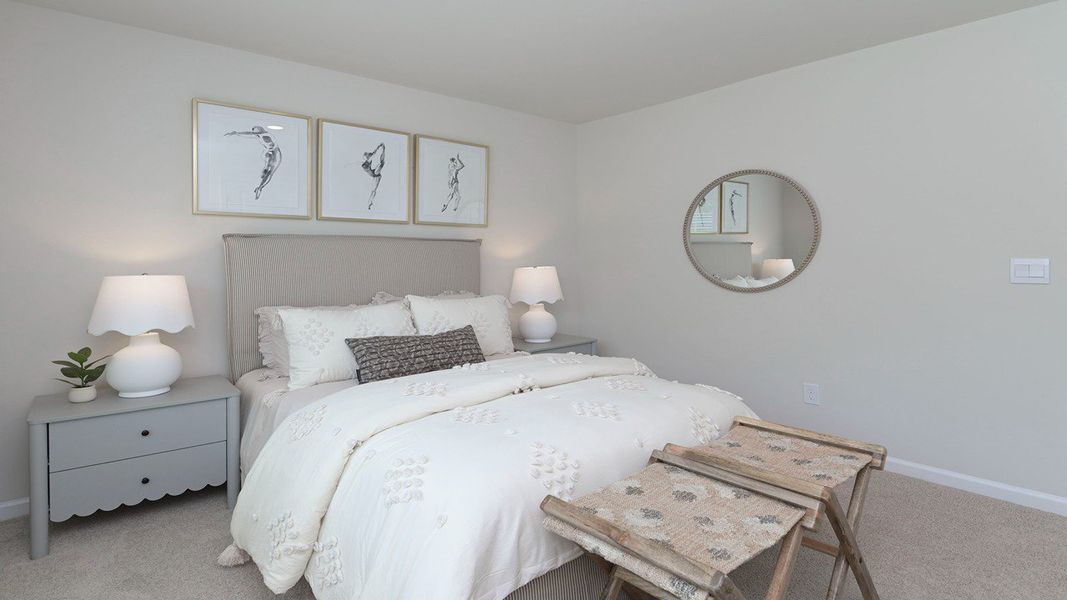 Furnished interior view inside a new home in Leatherstone, Blythewood (Image 41).