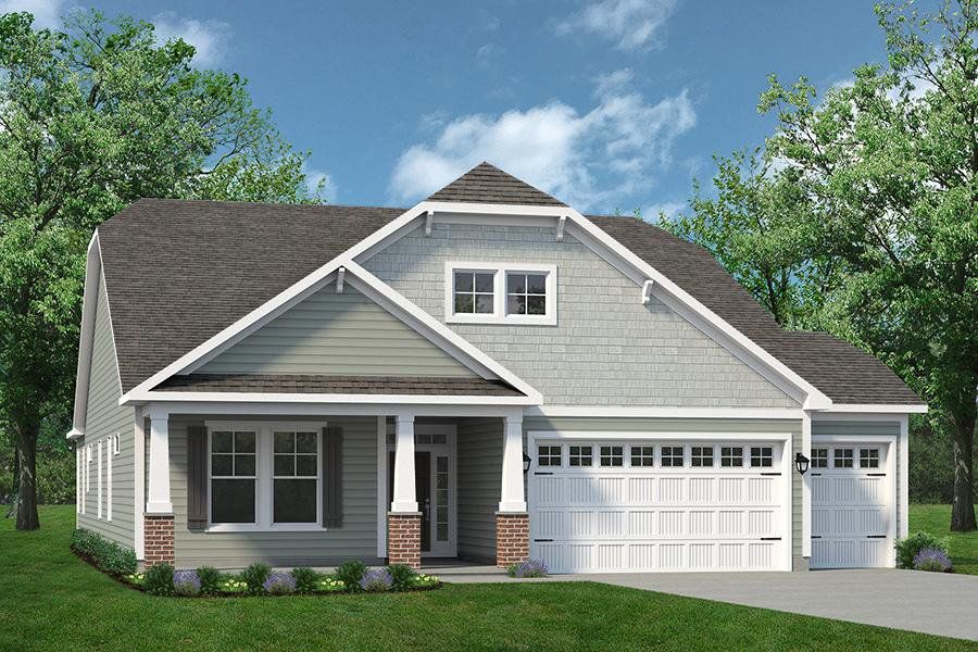 Front exterior of a home in the Coastal Club of the Carolinas community, located in Calabash, NC (Image 14).