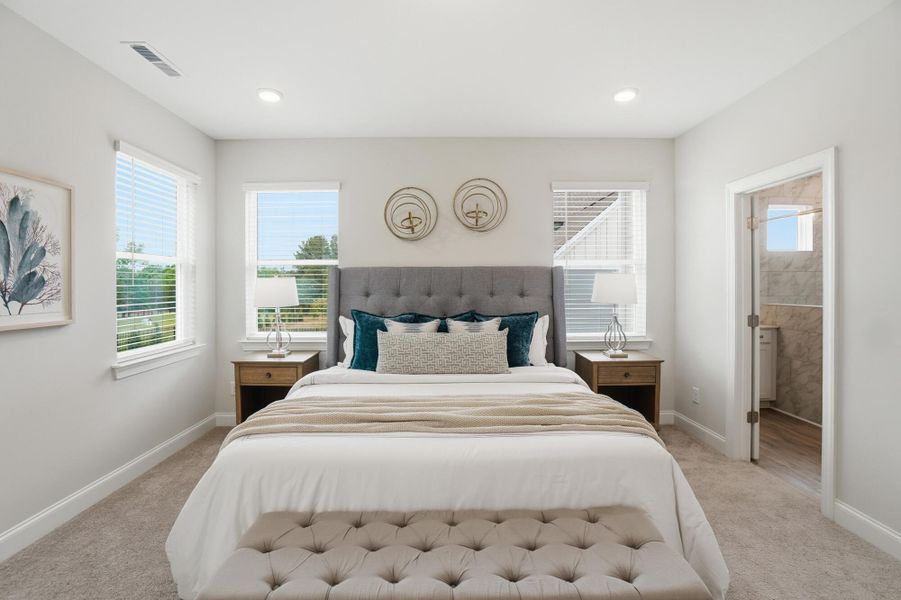 Furnished interior view inside a new home in Waterford Commons, Rock Hill (Image 14).