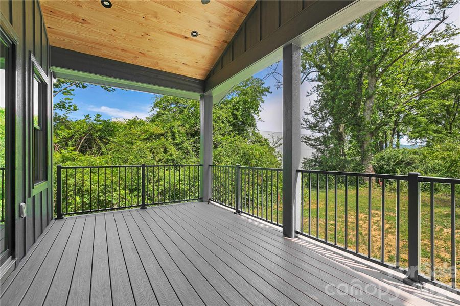 Exterior details and patio area of a home in , Brevard (Image 27).