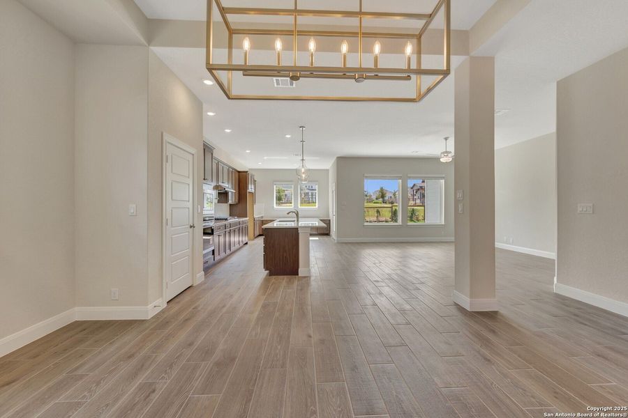 Spacious, unfurnished interior of a new home in The Crossvine 55’, Schertz (Image 41).