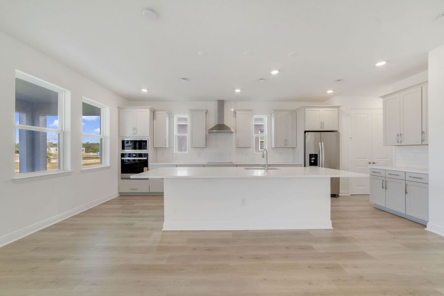 Furnished interior view inside a new home in Vintner Reserve, Clermont (Image 6).